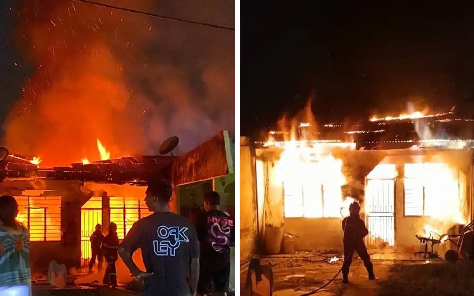 Wanita OKU maut rumah terbakar di Seremban