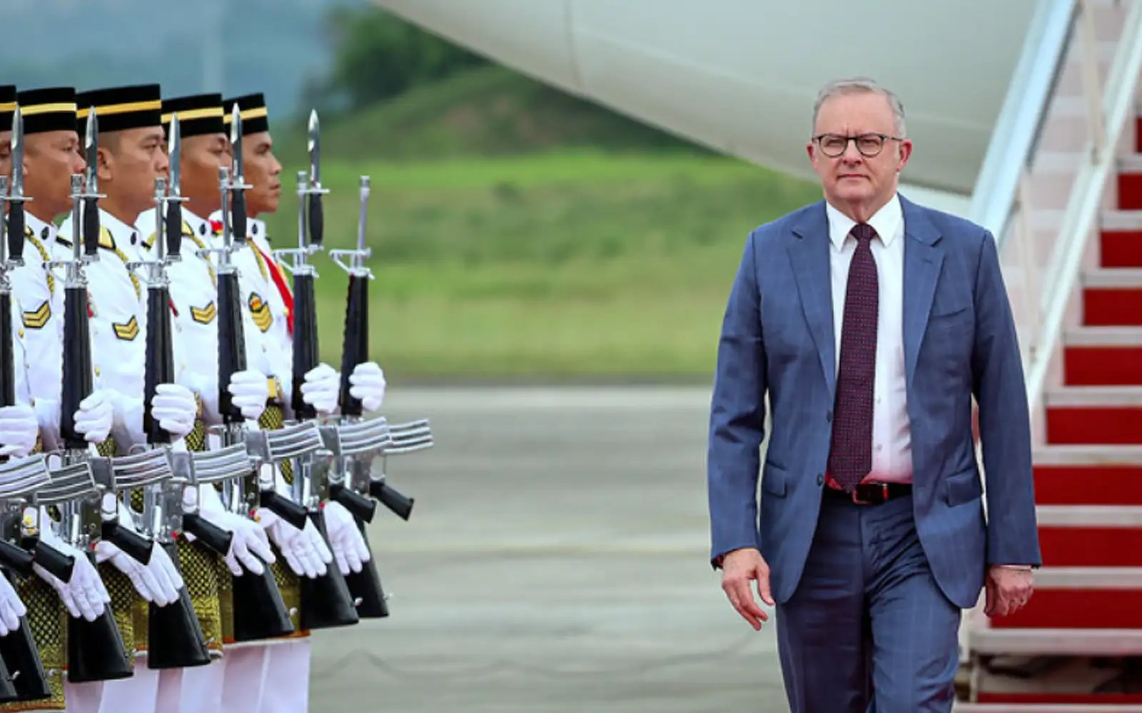 Australian PM Albanese arrives in Malaysia for 3-day visit