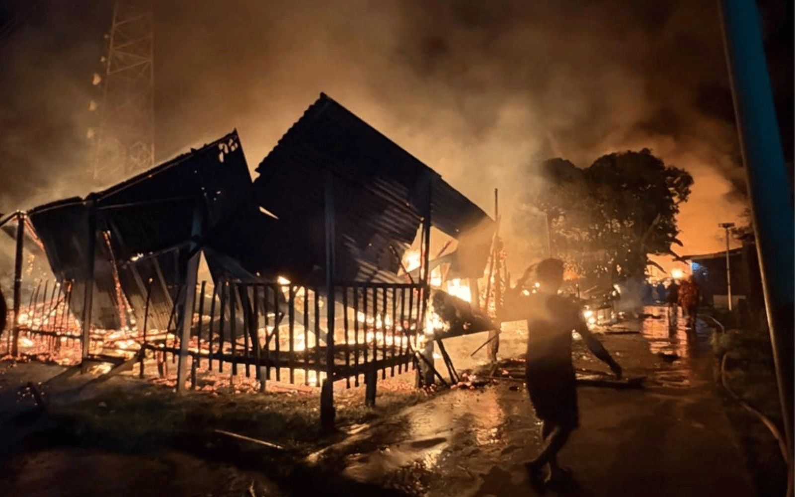 30 rumah musnah dalam kebakaran di Sandakan