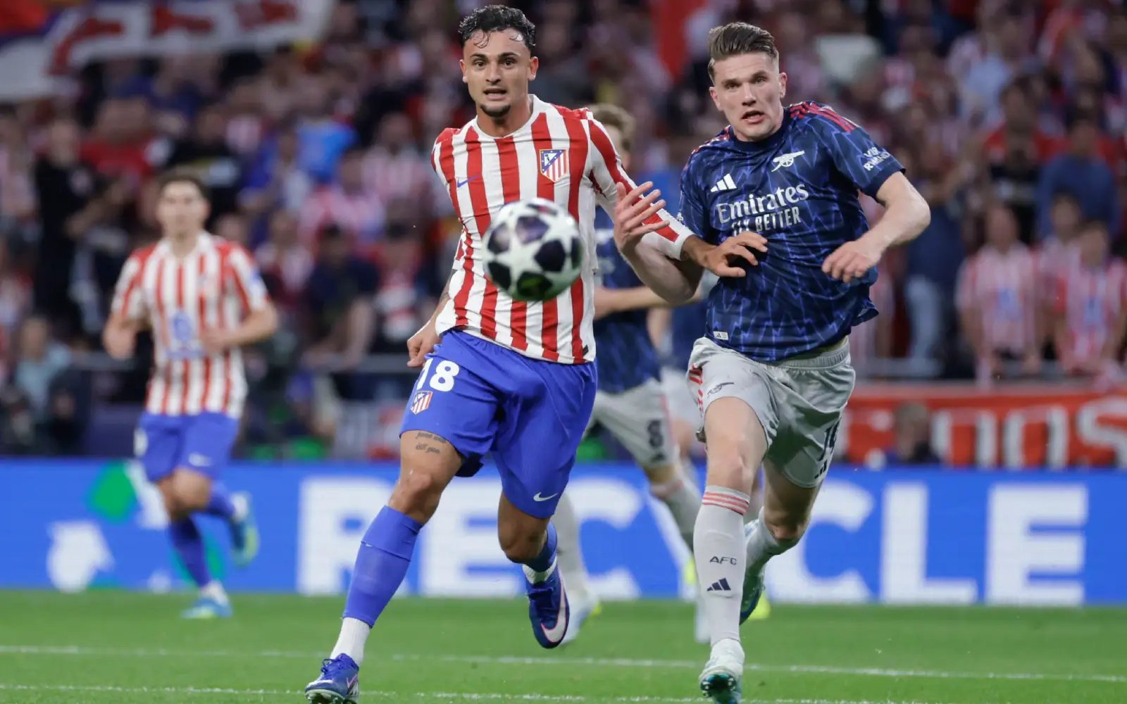 Arsenal, Atletico trade penalties in Champions League semi-final draw