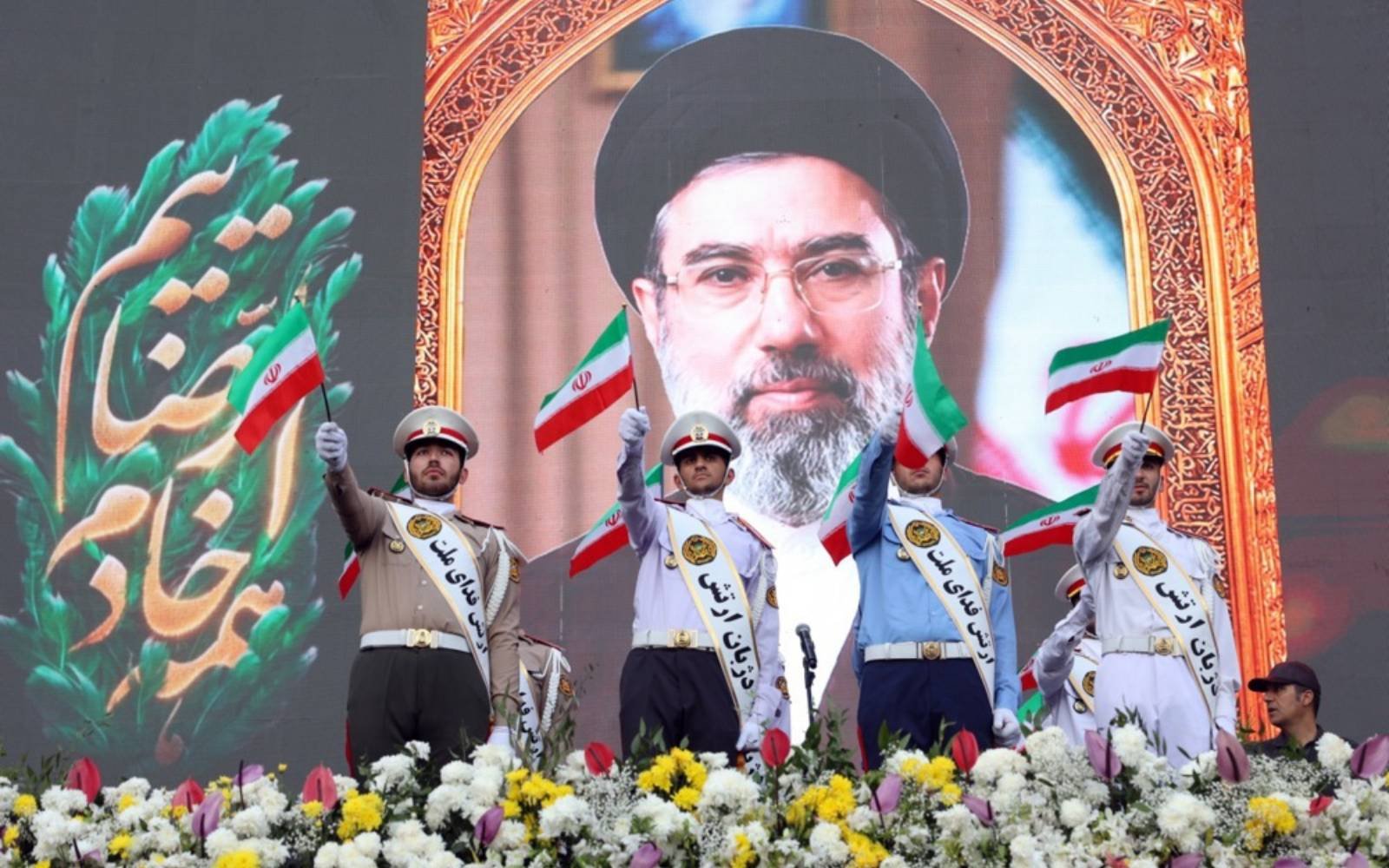 Iranians pledge allegiance to new supreme leader at mass rallies