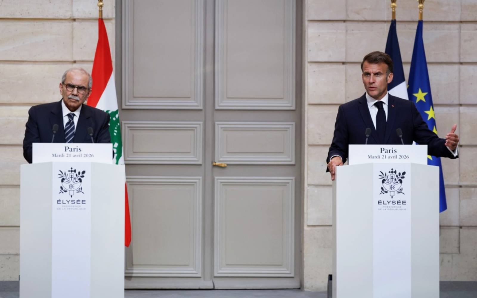 Macron urges Israel to abandon ‘territorial ambitions’ in Lebanon