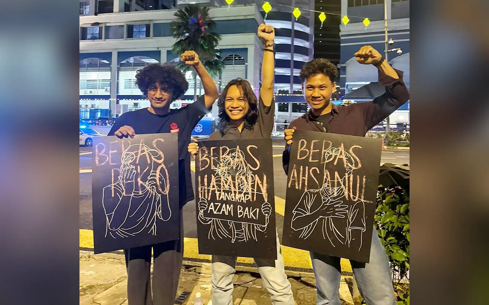 Activists in Azam ‘silent protest’ released by cops