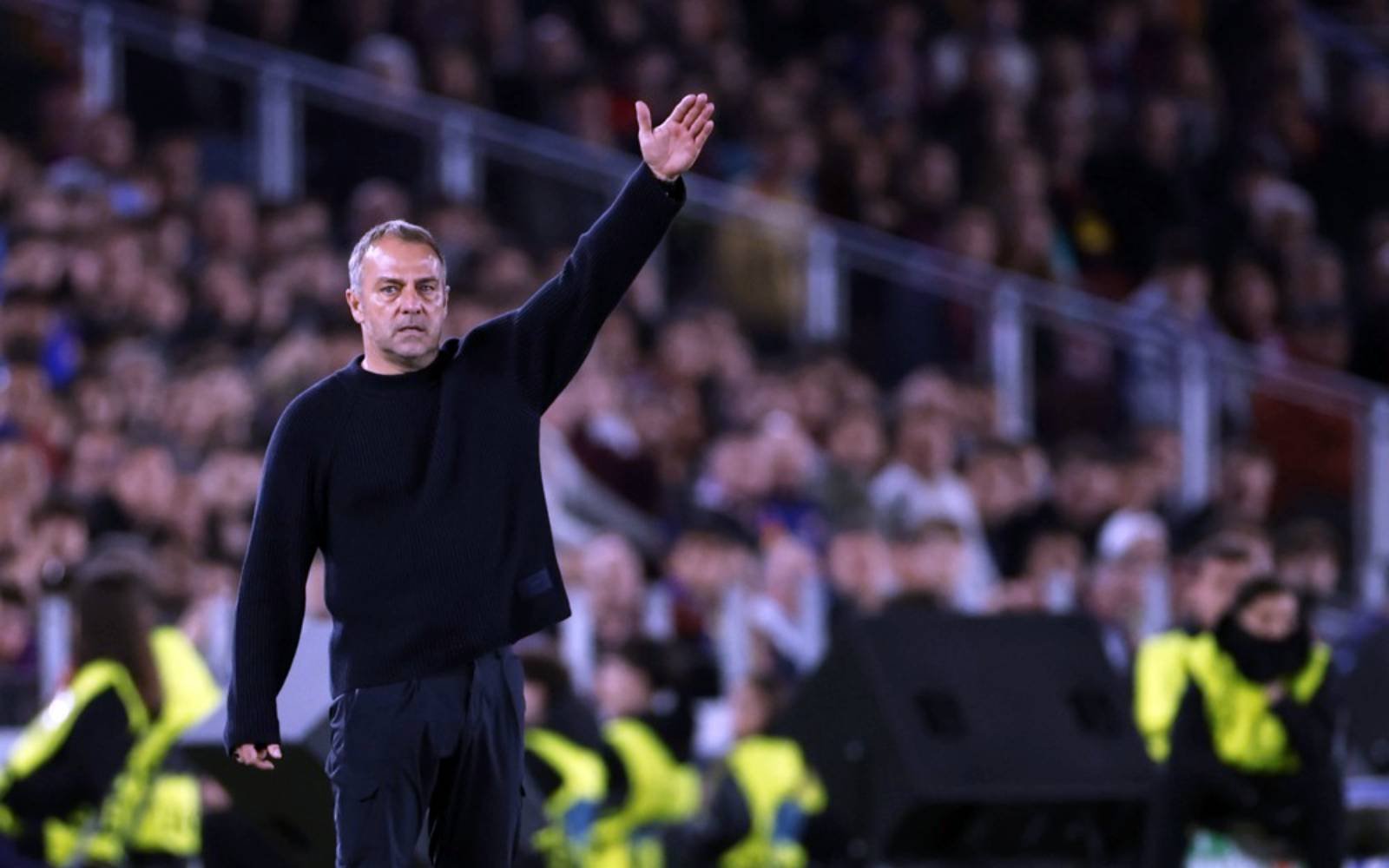 Barca’s Flick rages over VAR handball non-intervention