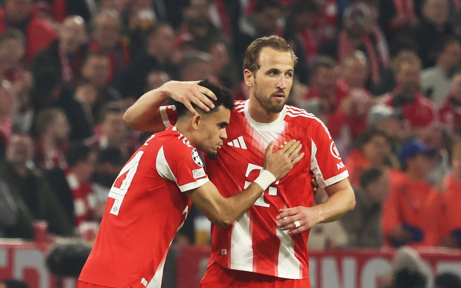 Kane lauds Diaz’s ‘moment of magic’ after Bayern knock out Real