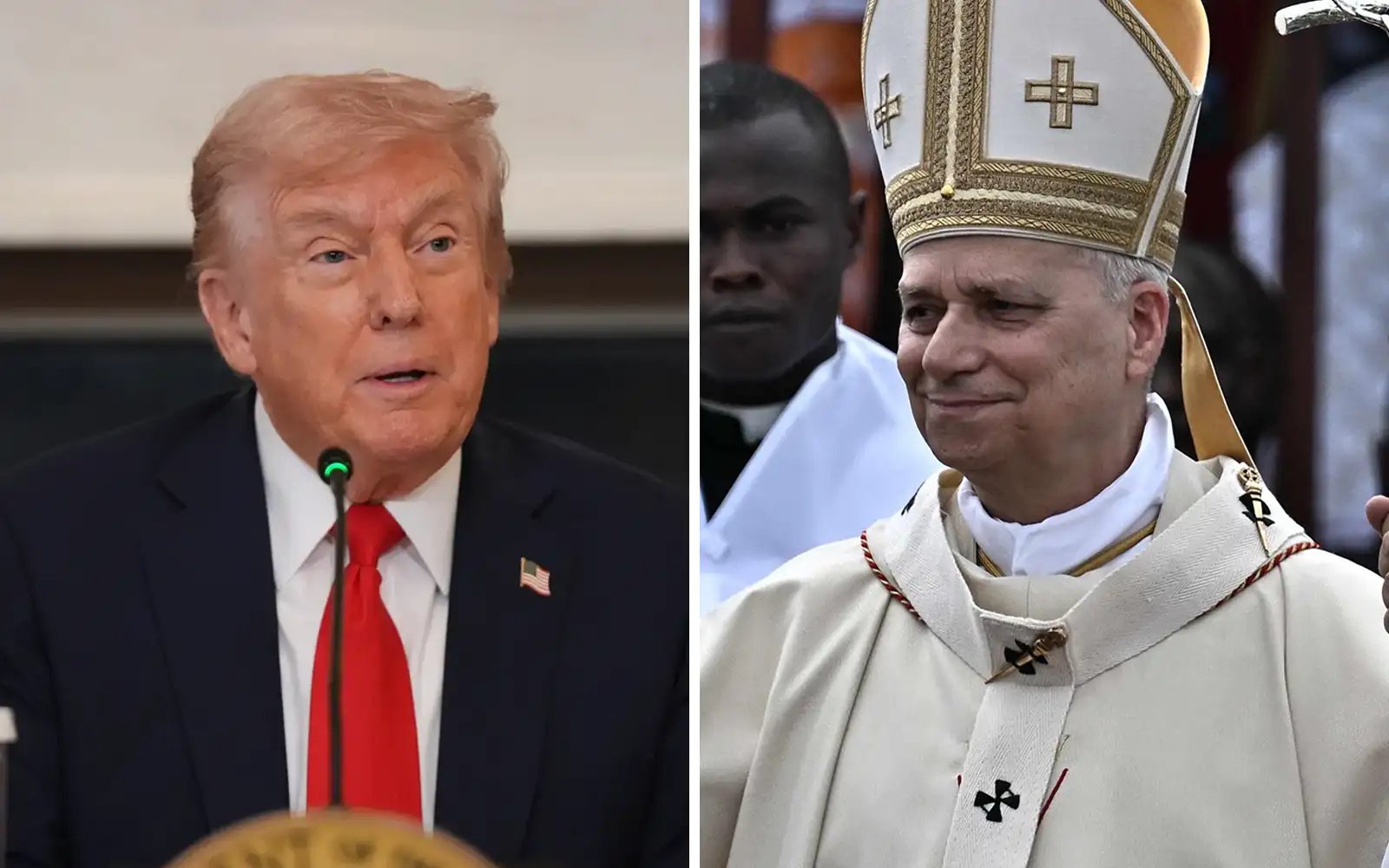 US Catholics unsettled by Trump’s feud with pope