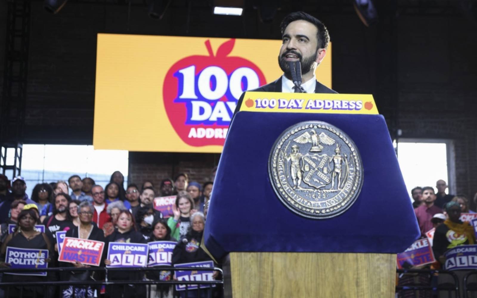 New York’s new mayor touts ‘socialist’ plans after 100 days in office
