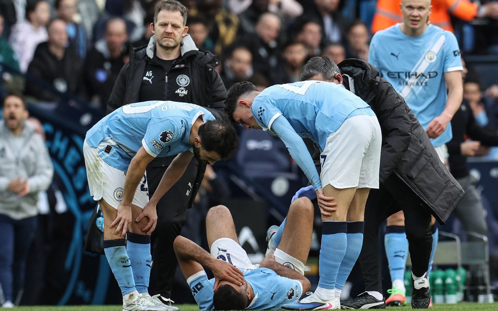 Man City will not risk Rodri in FA Cup semi-final, says Guardiola