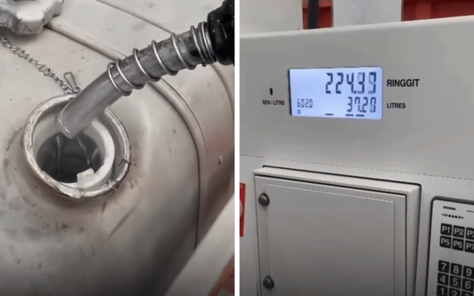 KPDN perjelas video tular pam diesel ‘keluar angin’