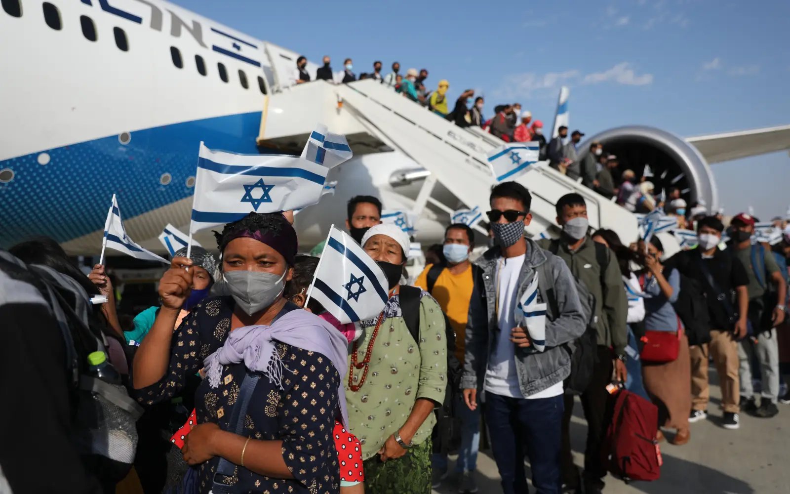 Over 250 Indians claiming descent from biblical tribe land in Israel