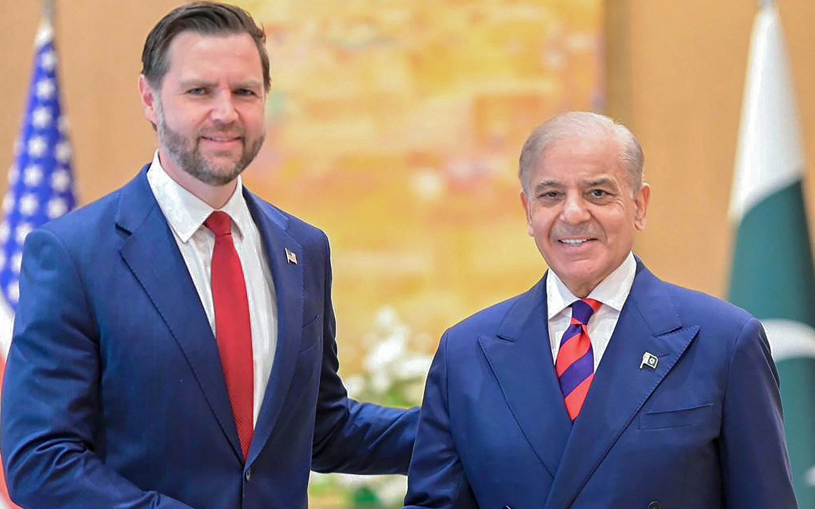 Pakistan PM meets US VP Vance as peace talks ‘commence’