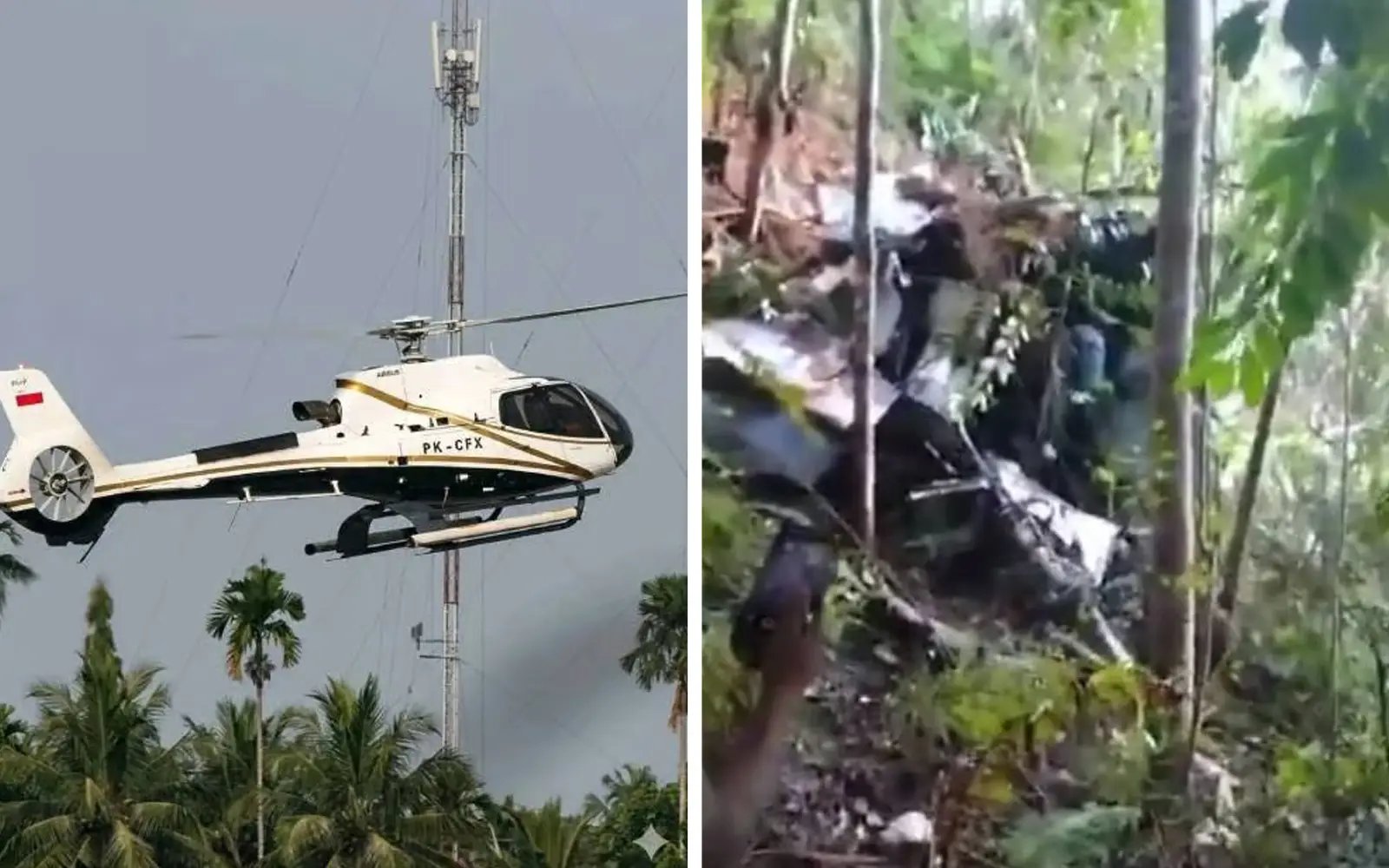 Bekas pengarah perladangan KLK mangsa nahas helikopter di Kalimantan Barat