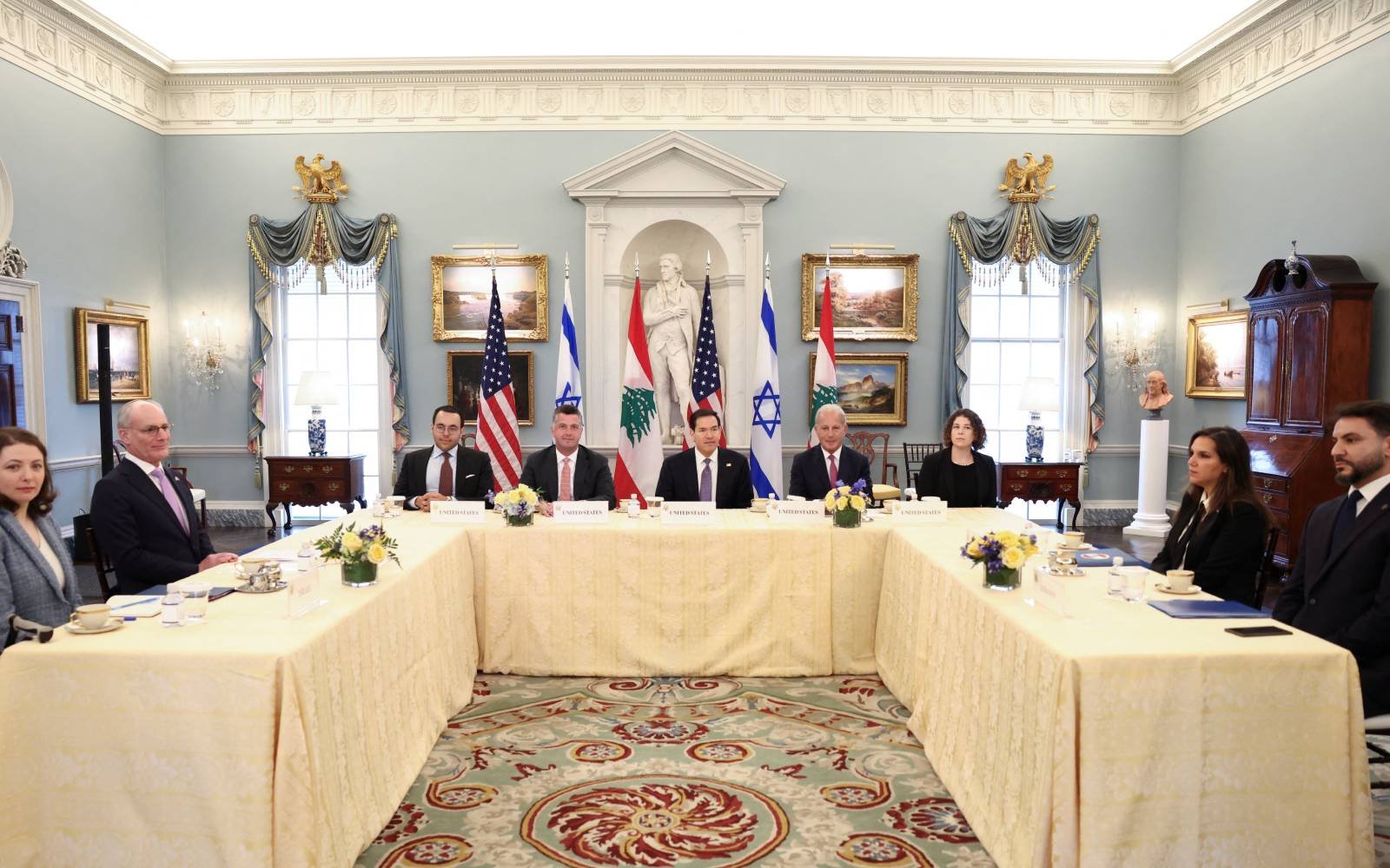 Lebanon, Israel agree to direct negotiations after Washington talks