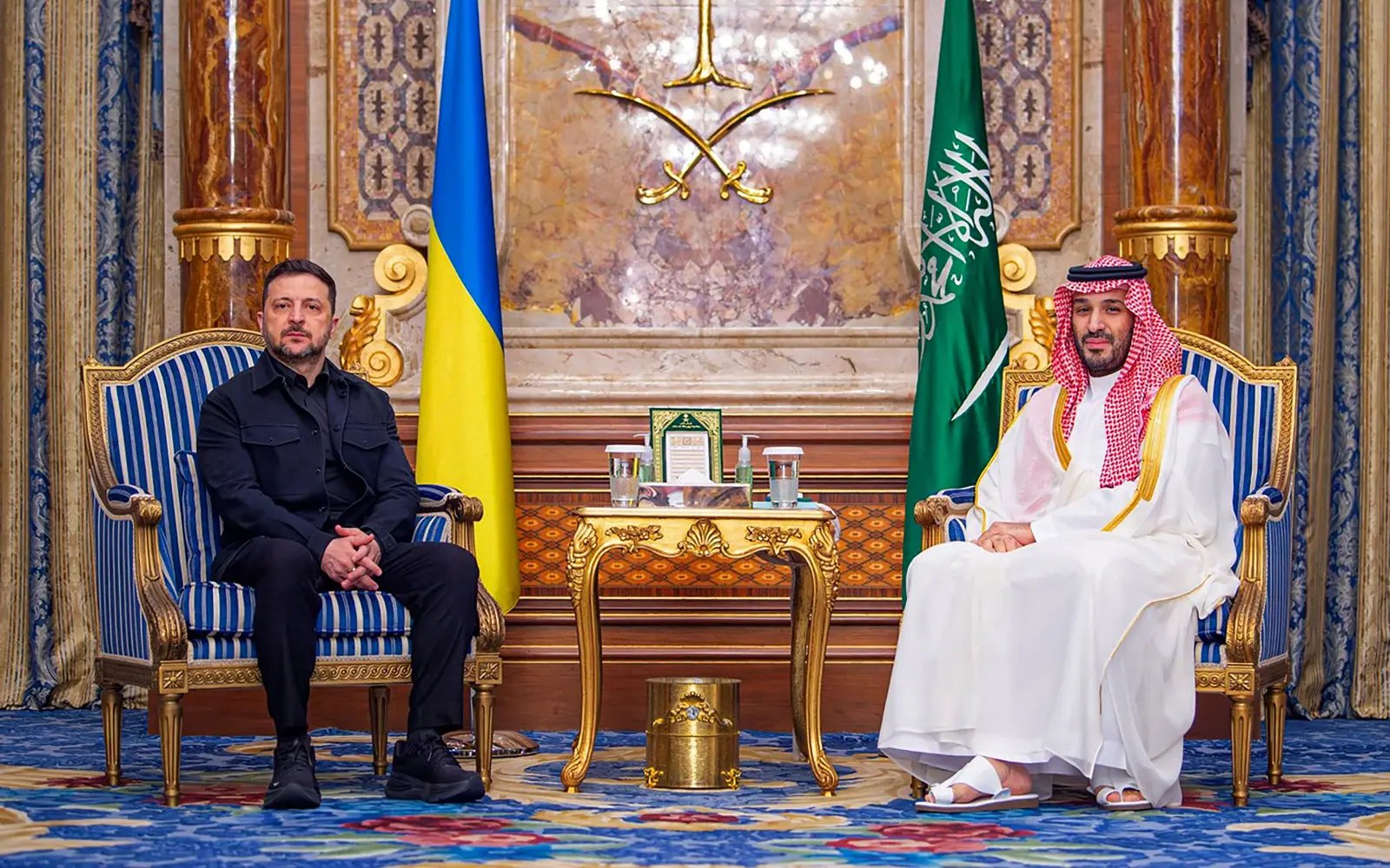 Zelensky, Saudi Crown Prince hold security talks in Jeddah