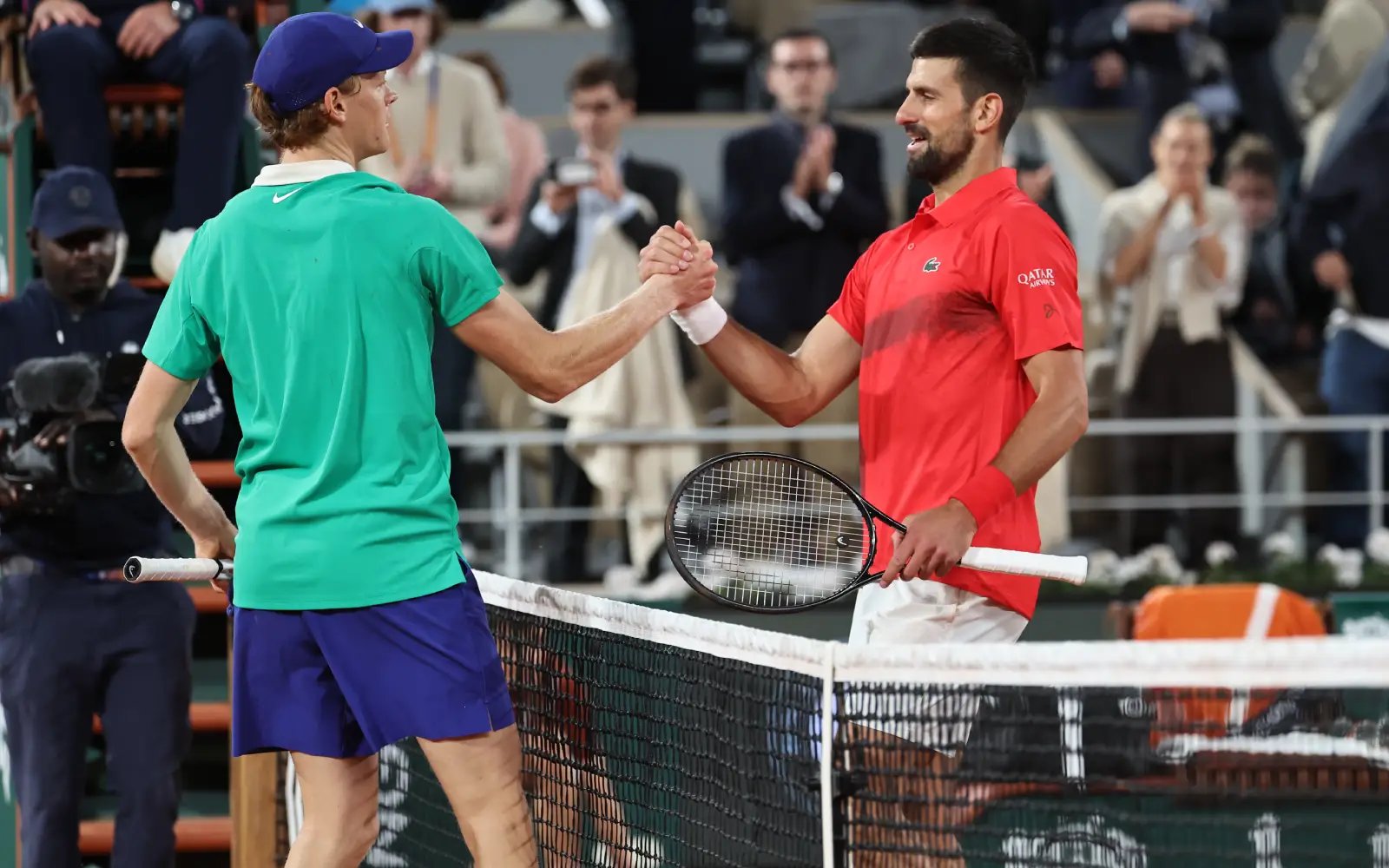 Sinner, Djokovic kept apart in French Open draw