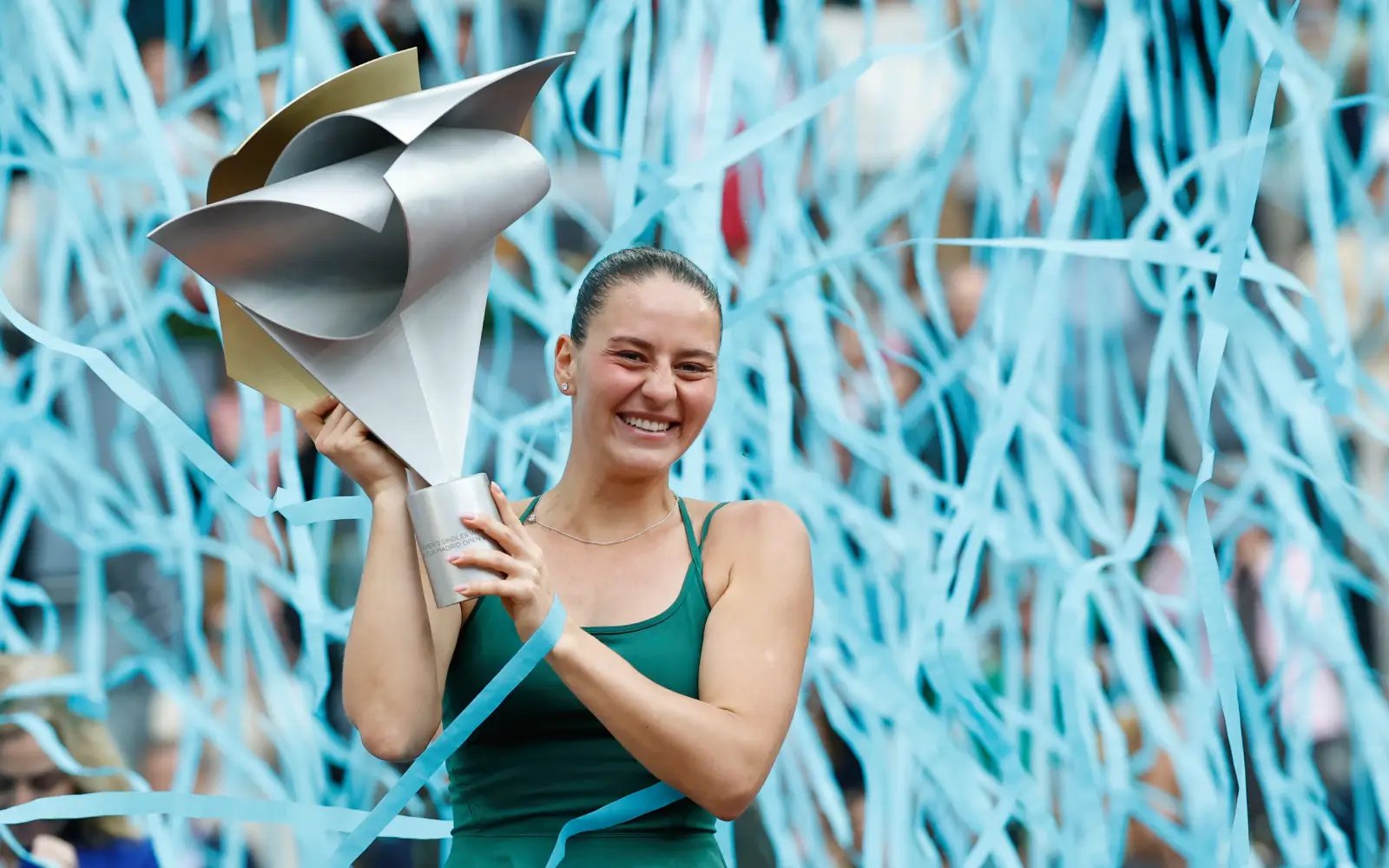 Kostyuk defeats Andreeva to claim first Madrid Open title
