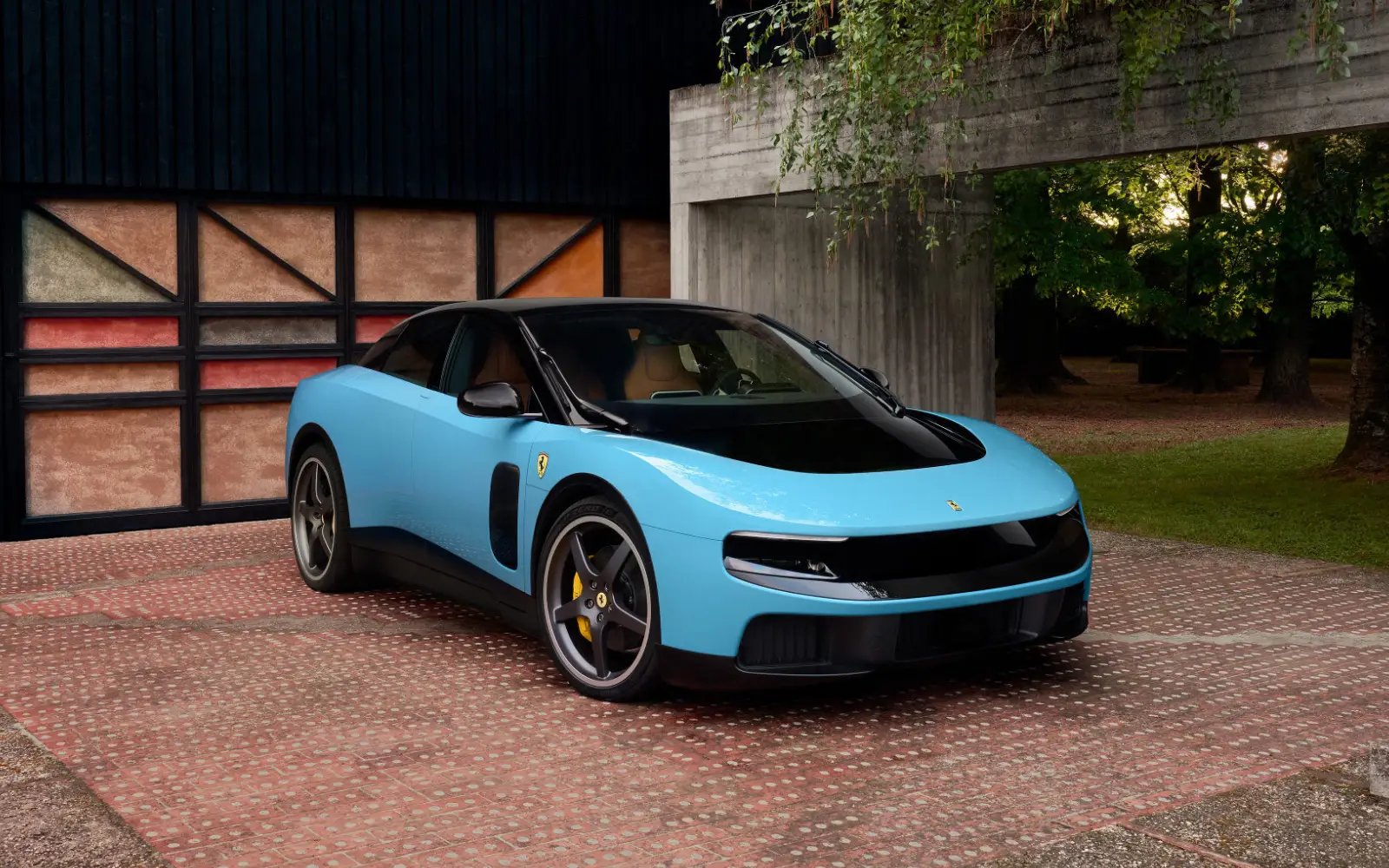 Ferrari unveils first fully electric car
