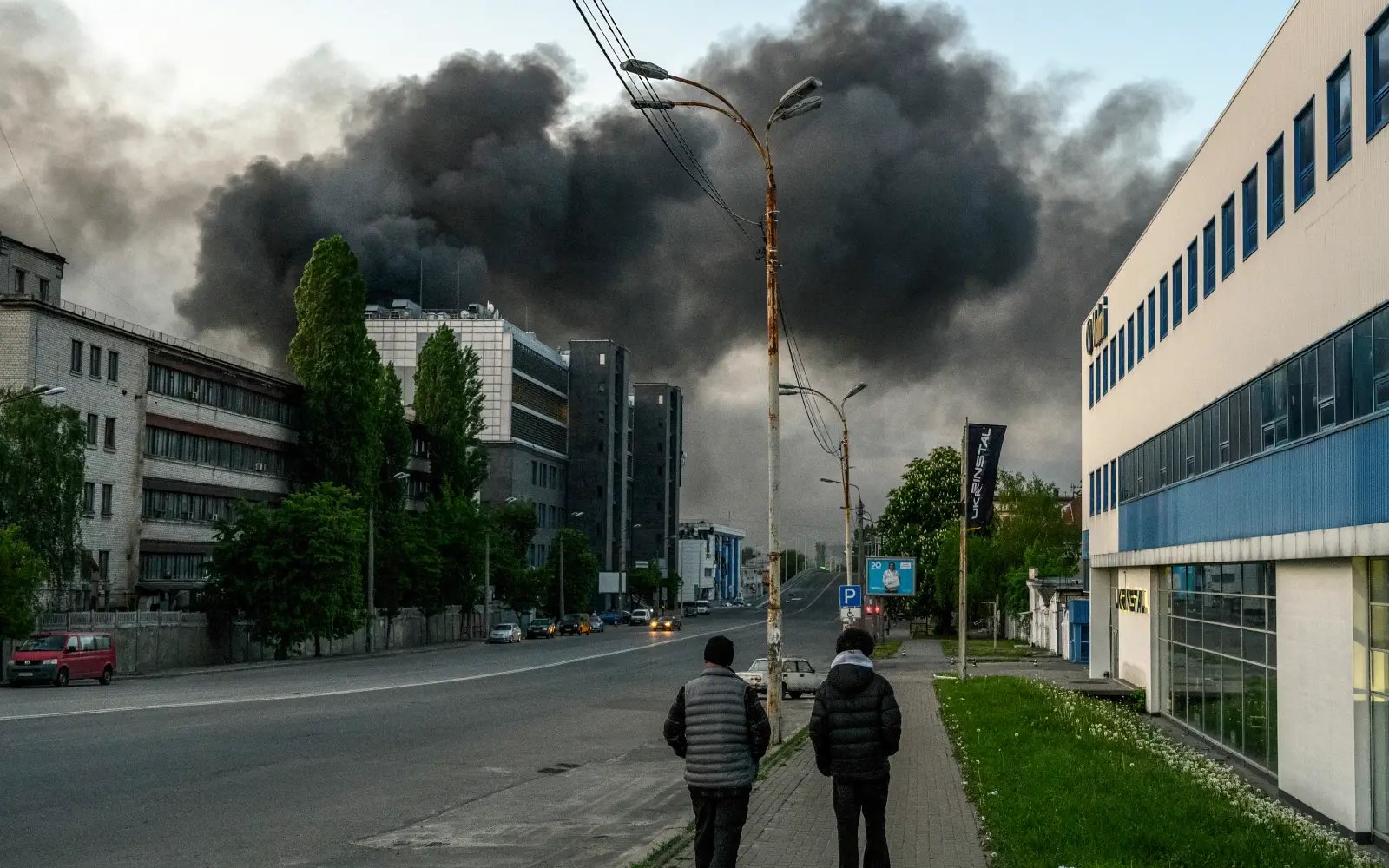 Ukraine’s capital Kyiv hit by massive missile, drone attack