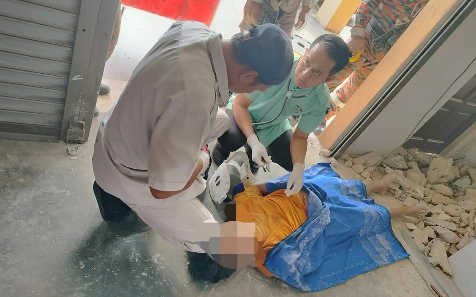 Construction worker crushed to death under debris