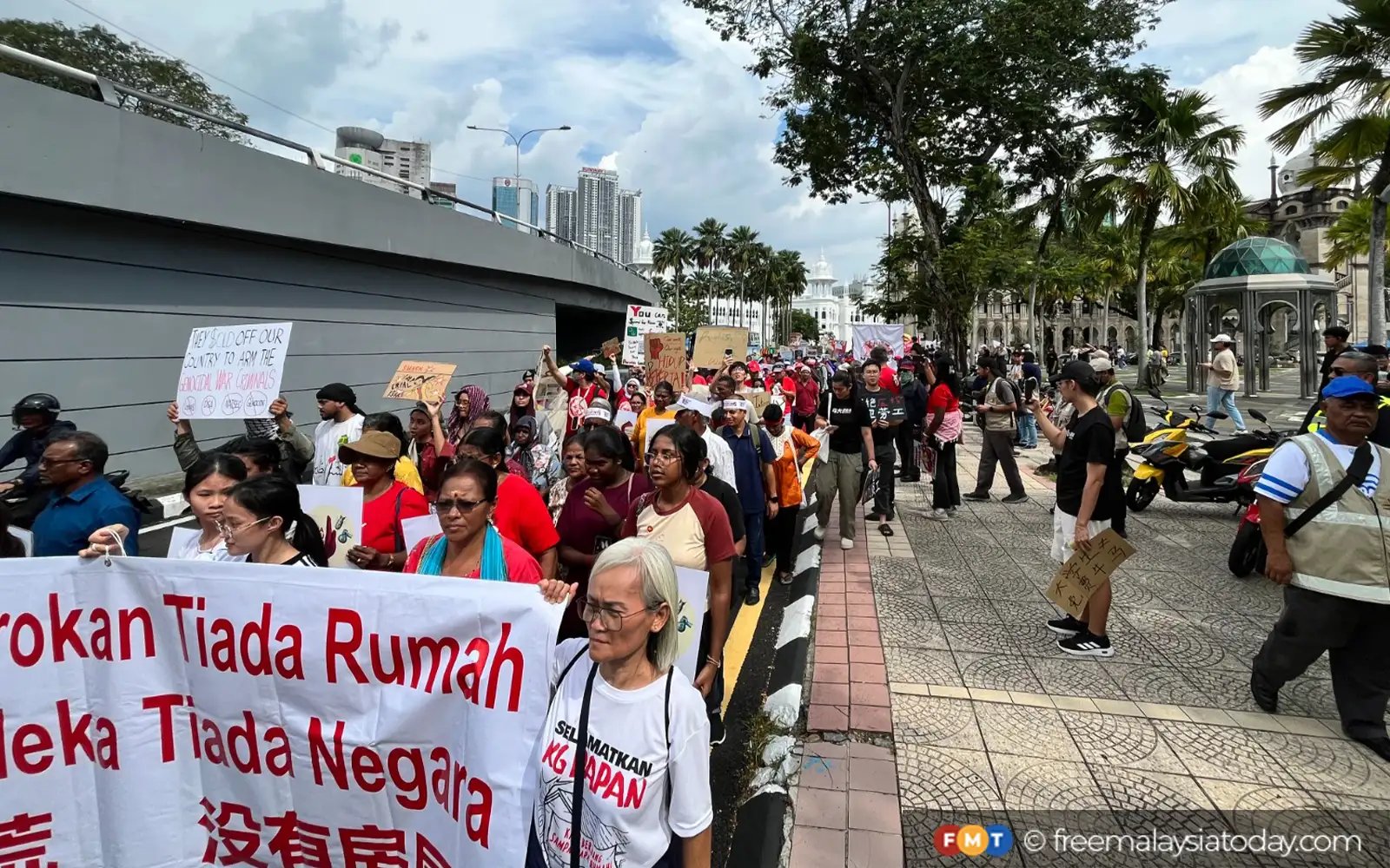 Demo Hari Pekerja nyatakan pendirian terhadap perkauman, rasuah