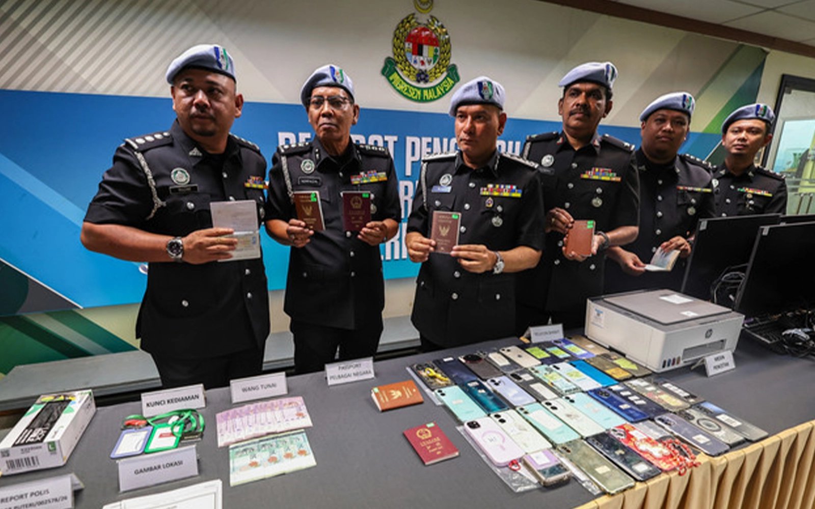 Sindiket judi dalam talian kaut untung hampir RM1 juta sebulan tumpas