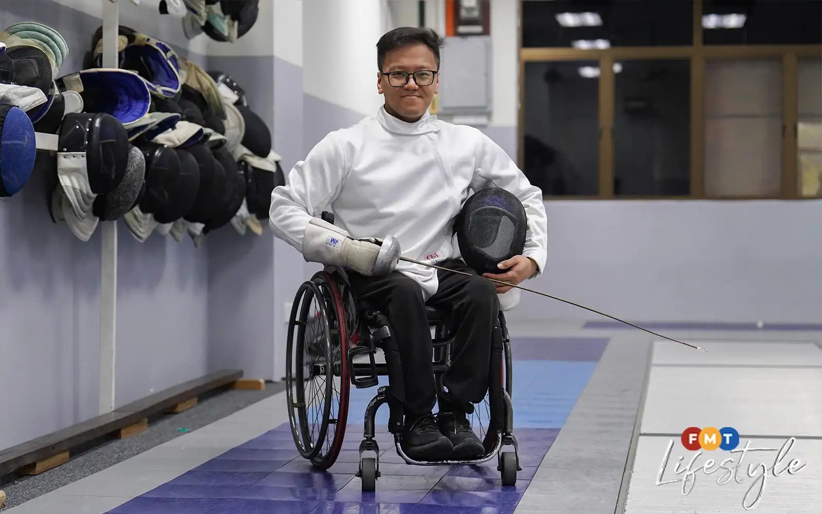 The unbreakable spirit of wheelchair fencer Daniel Lee