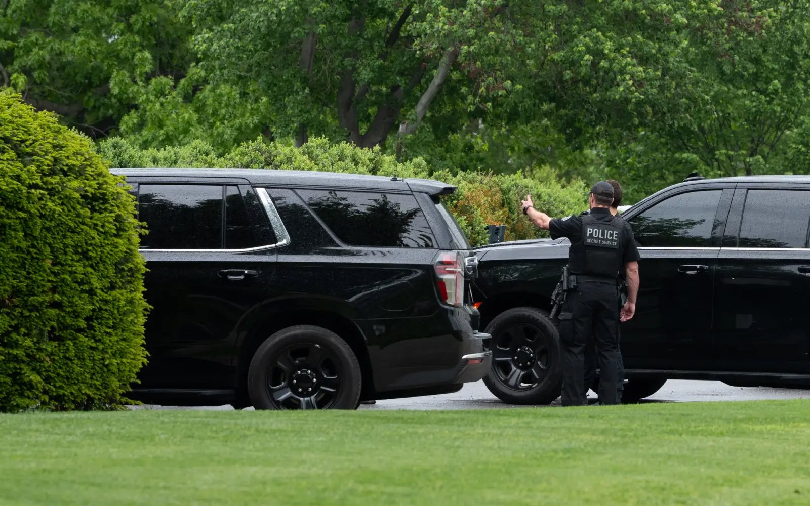 Security forces swarm White House after shots fired