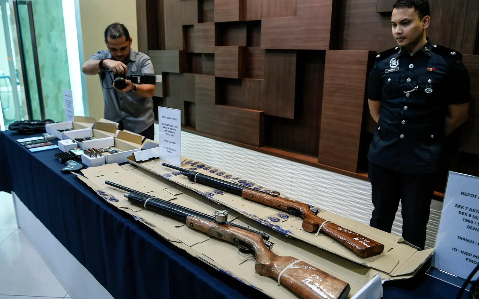 More firearms seized from mechanic’s home in Baling