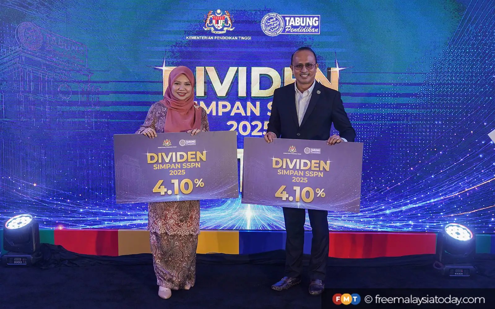 Dividen Simpan SSPN 4.10% tertinggi dalam tempoh 11 tahun