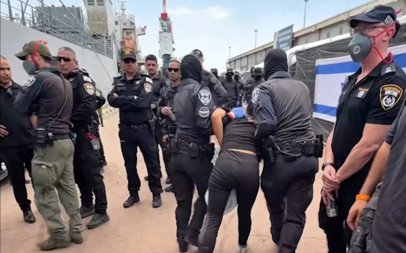 Gaza flotilla activists await deportation from Israel