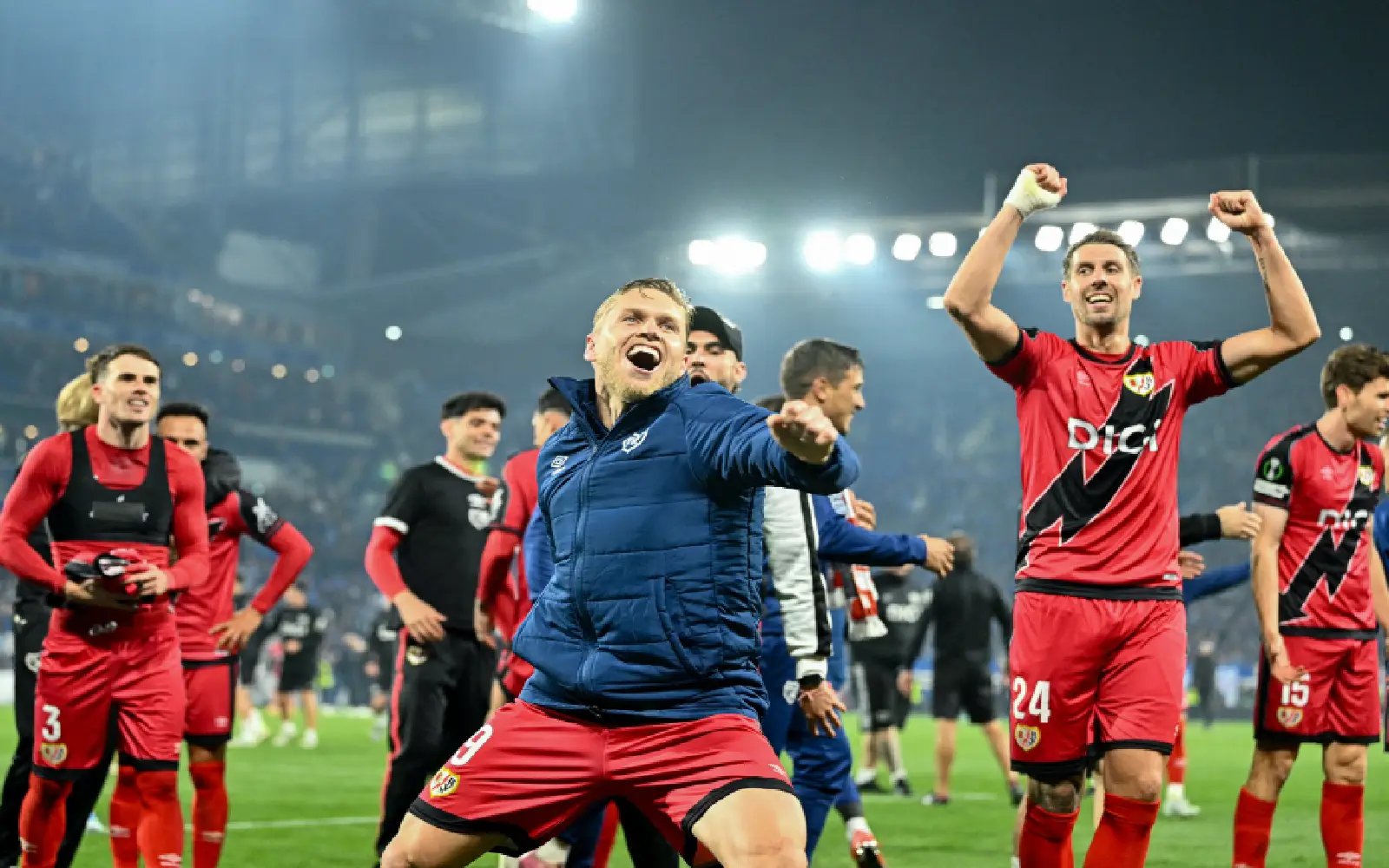 Rayo down Strasbourg in Conference League to set up first European final
