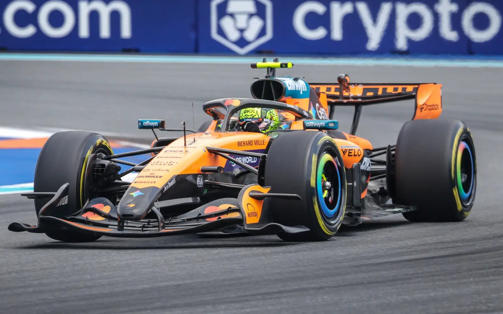 Champion Norris leads Piastri home in sprint 1-2 triumph for McLaren