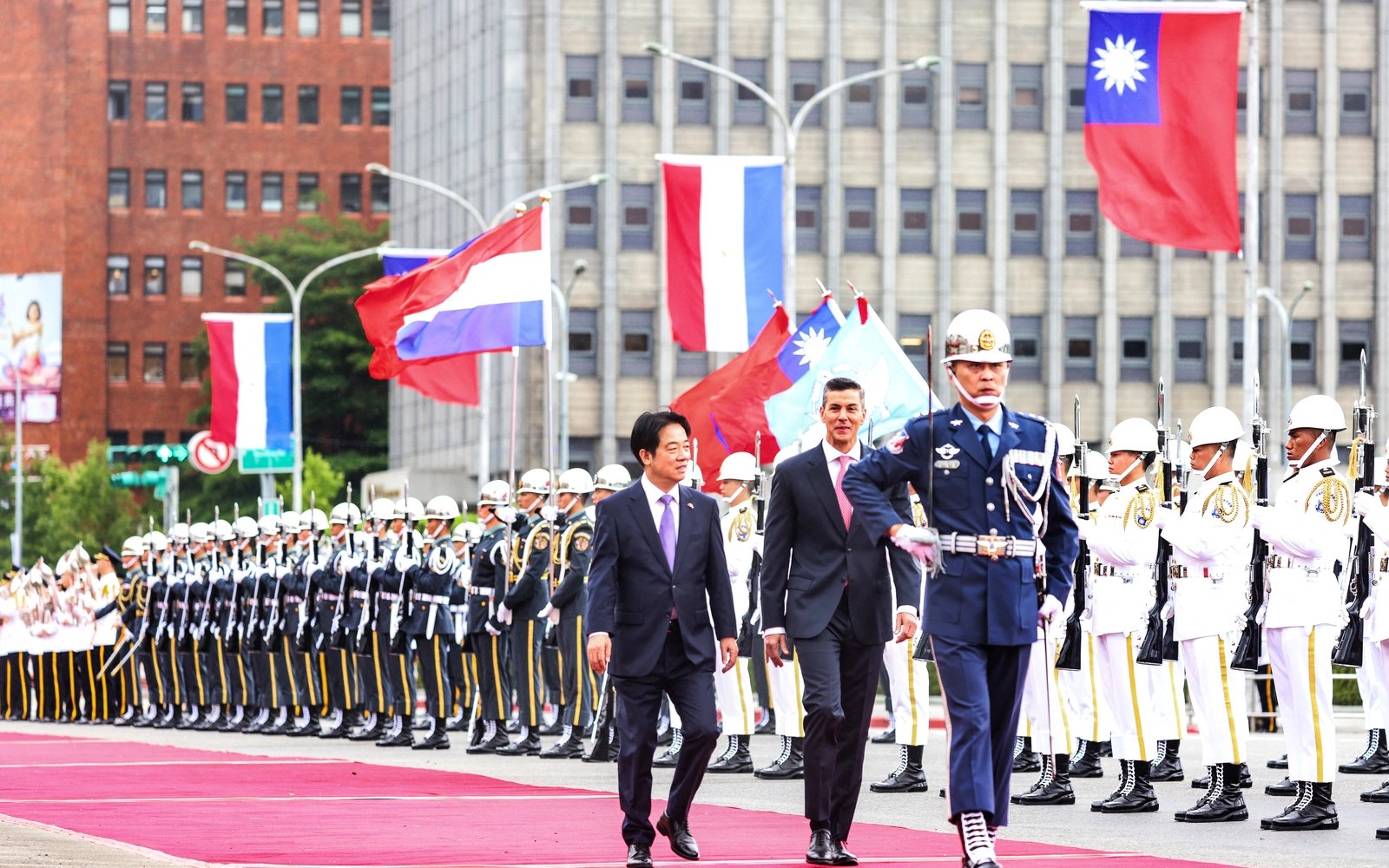 Taiwan welcomes Paraguay leader as China applies diplomatic pressure