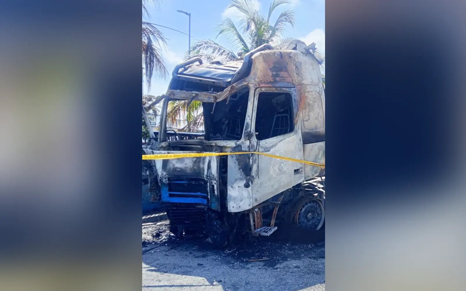 Barang kes kemalangan maut terbakar di depan IPD Kuala Pilah