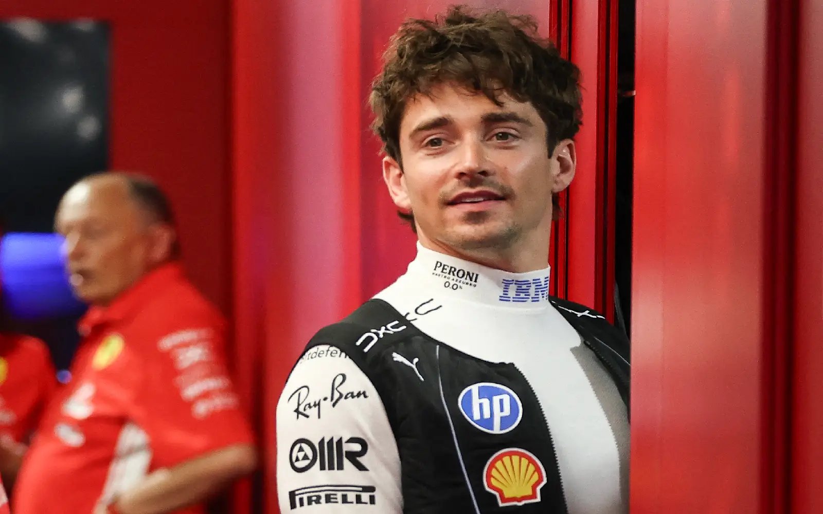 Leclerc on top for Ferrari ahead of Verstappen and Piastri