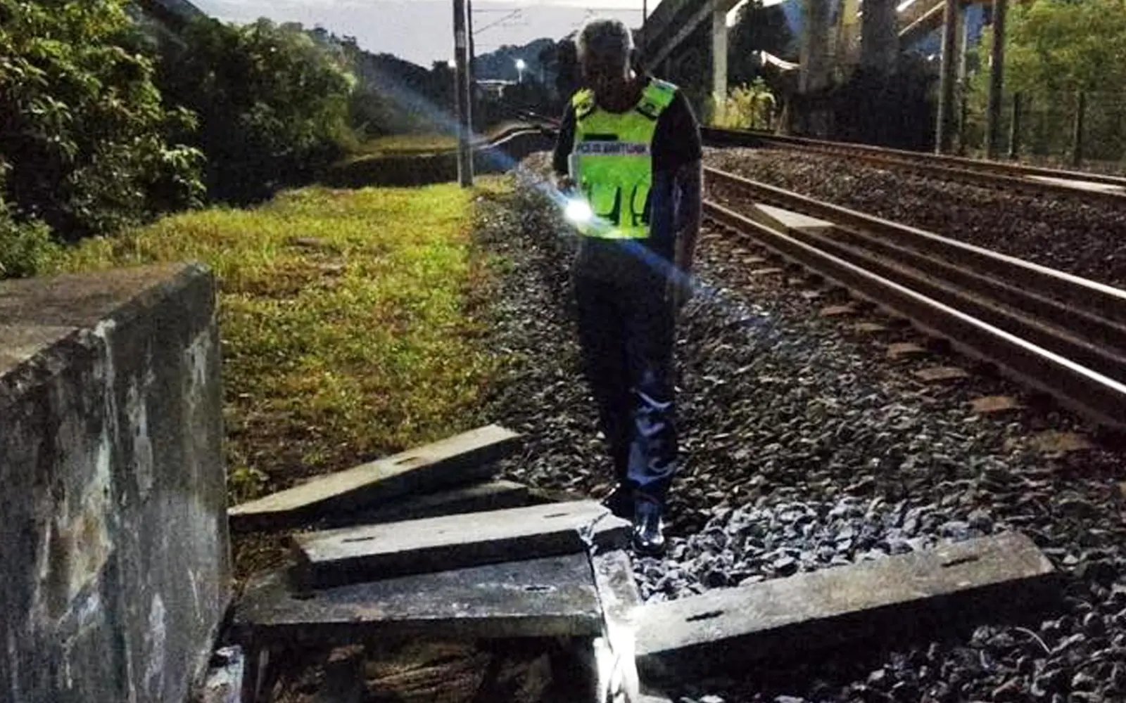 Kecurian kabel jejas perkhidmatan KTMB di sektor utara