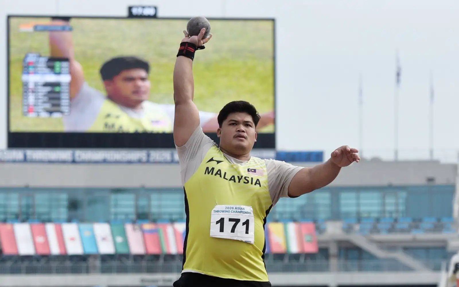 Jonah breaks national shot put record, aims for 19m next