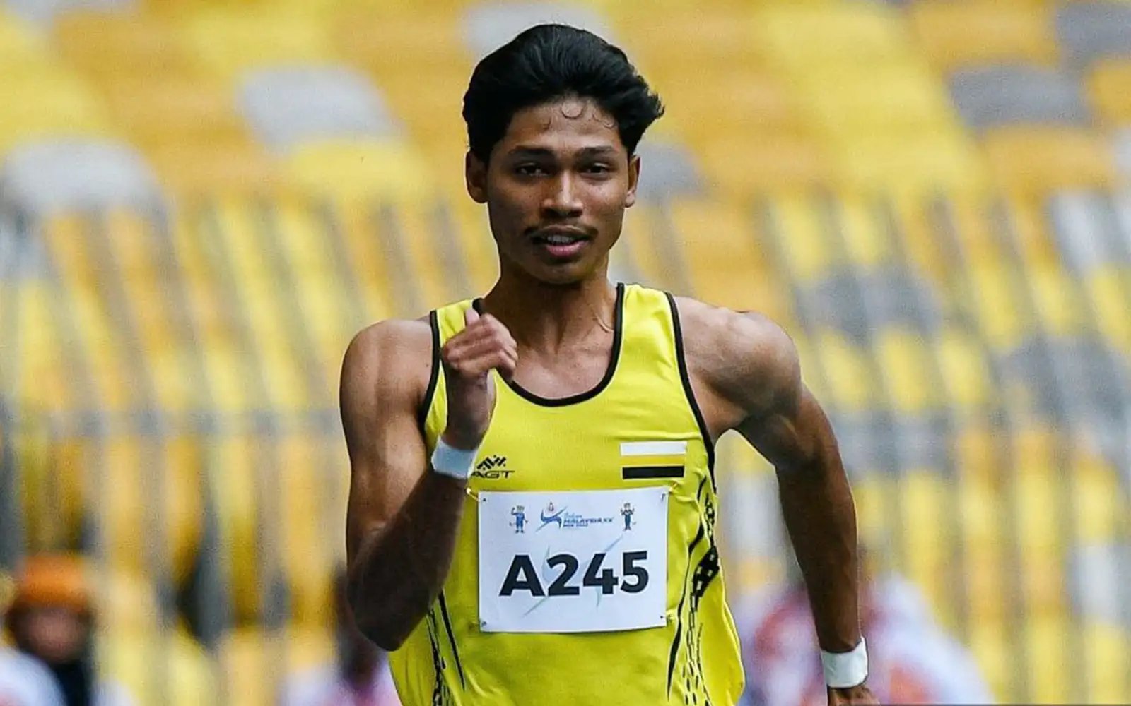 Azeem equals own national 100m record in US regional championships