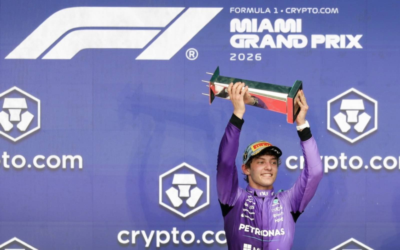 Mercedes’ Kimi Antonelli wins Miami Grand Prix
