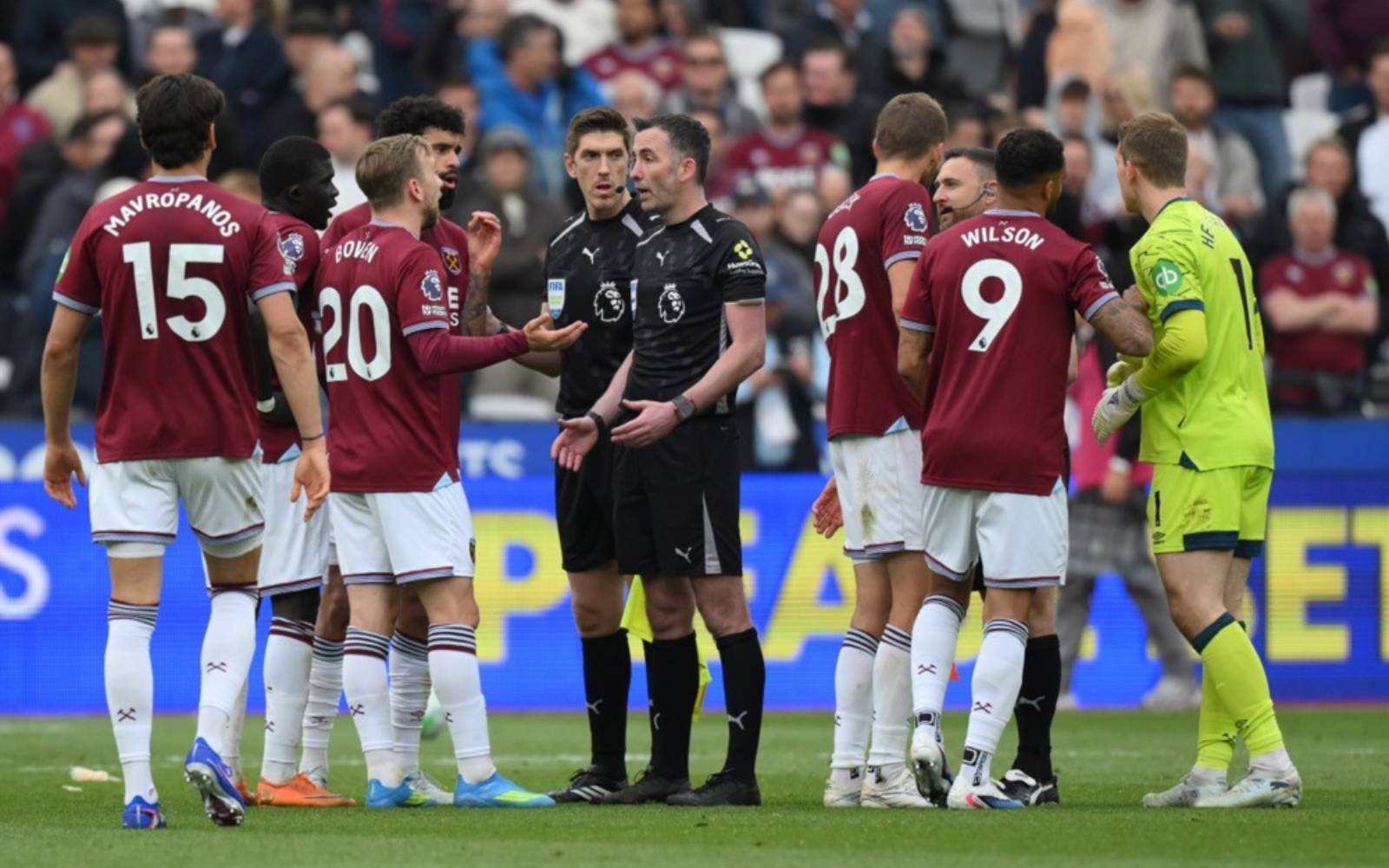 West Ham’s Bowen slams decision to rule out late goal against Arsenal