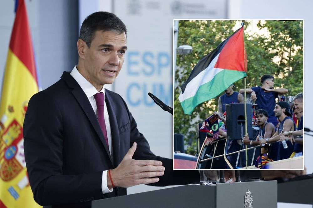 Spain PM ‘proud’ of Barcelona’s Yamal in Palestinian flag row