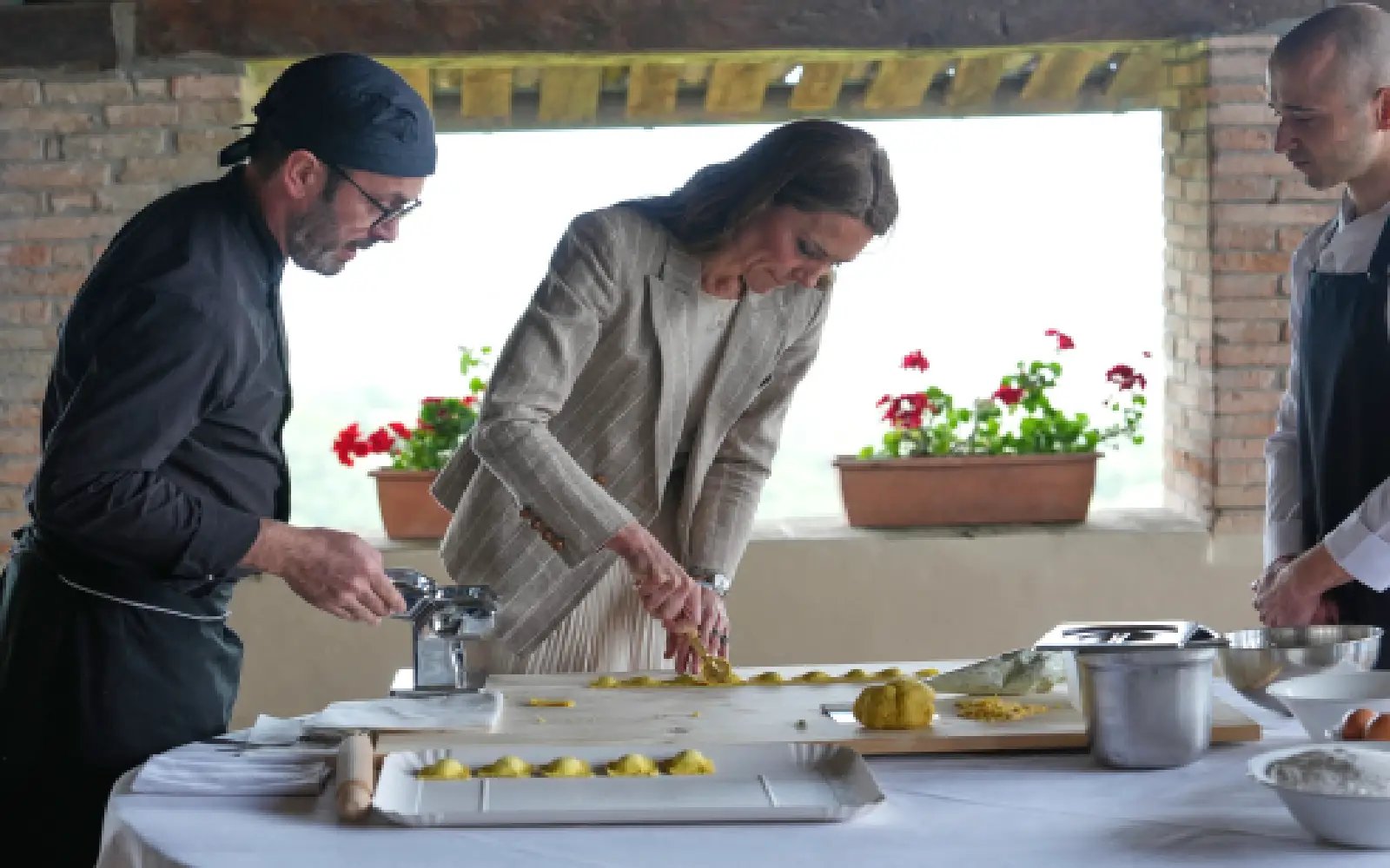 Princess Catherine wraps up Italy visit with pasta class