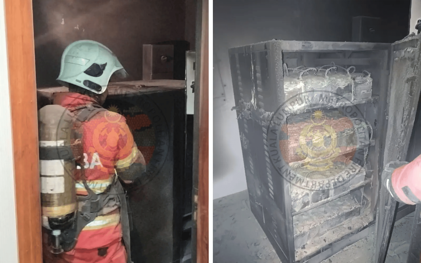 Bilik UPS di Sasana Kijang terbakar
