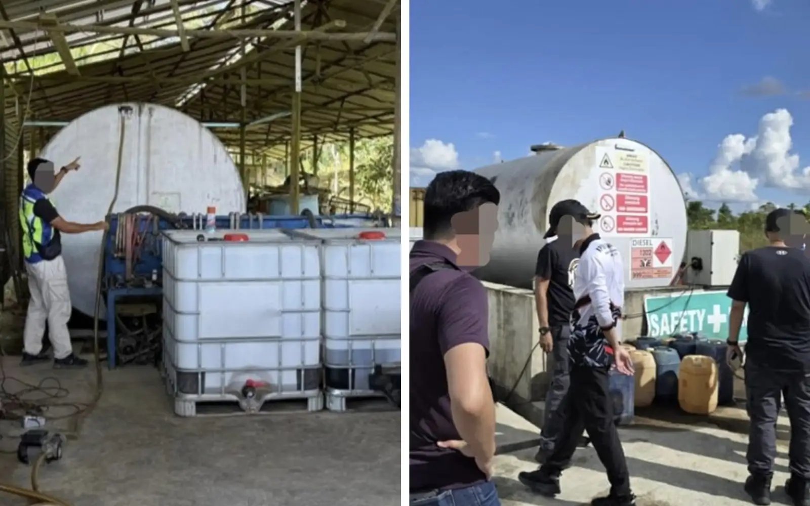 PGA Sarawak rampas diesel bersubsidi bernilai RM1.8 juta