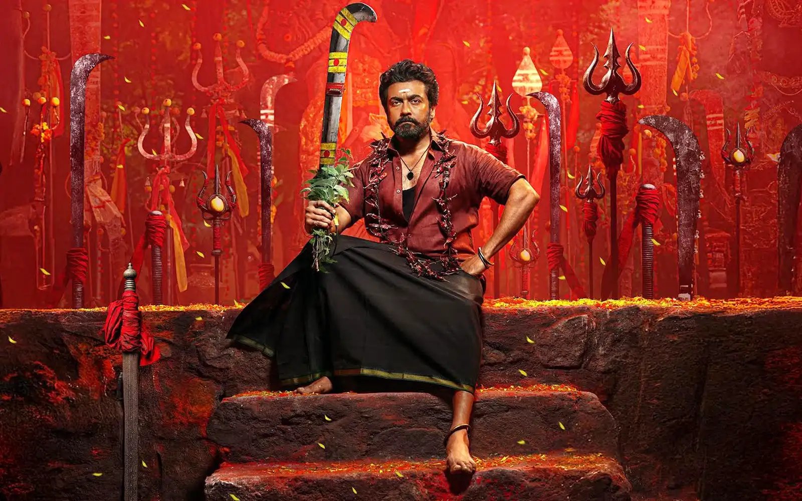 ‘Karuppu’: a fiery Suriya entertainer in its most divine form