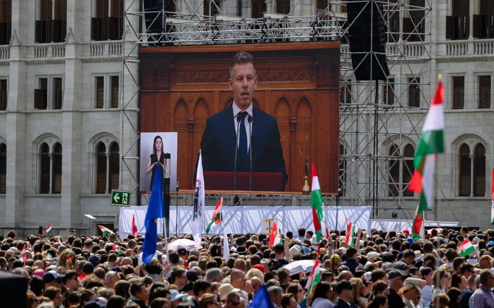 Magyar sworn in as Hungary’s ‘regime change’ PM
