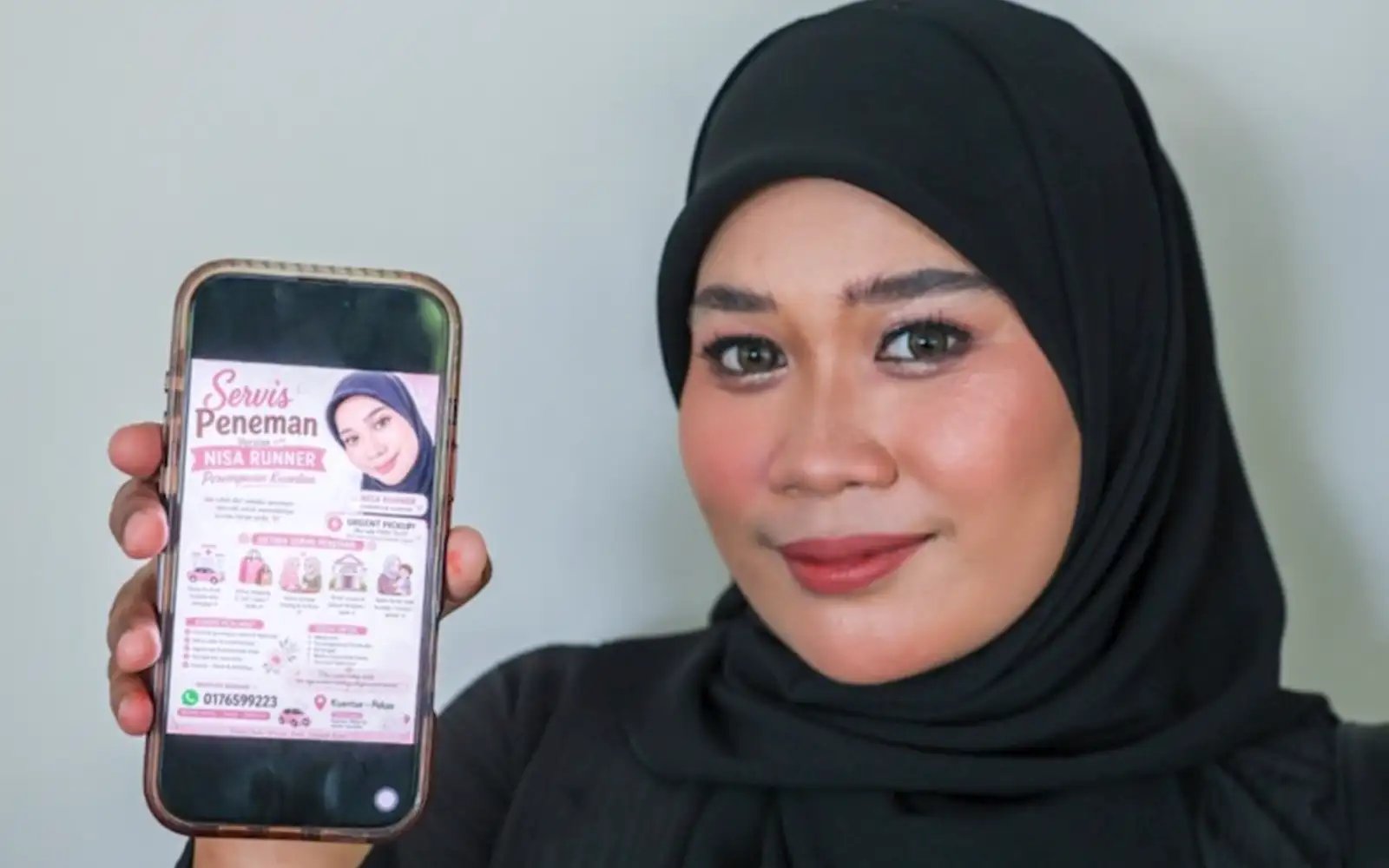 Anisah’s ‘runner’ service offers help and human connection