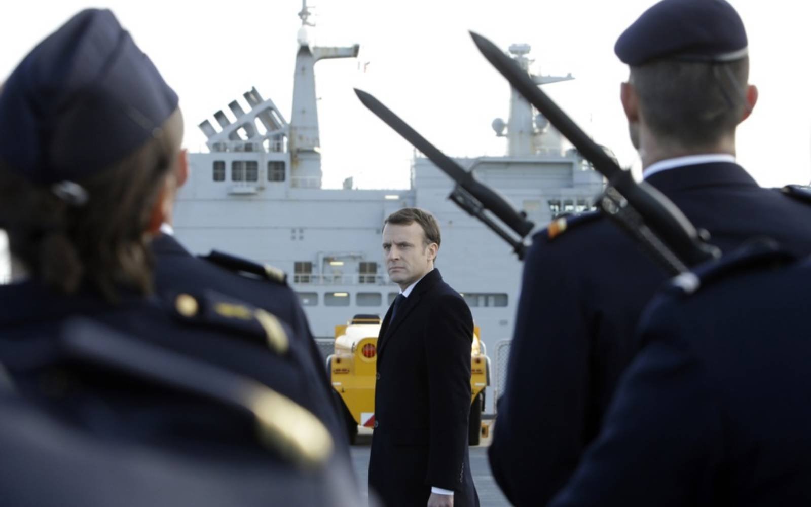 Macron says France ‘never envisaged’ sending warships into Strait of Hormuz