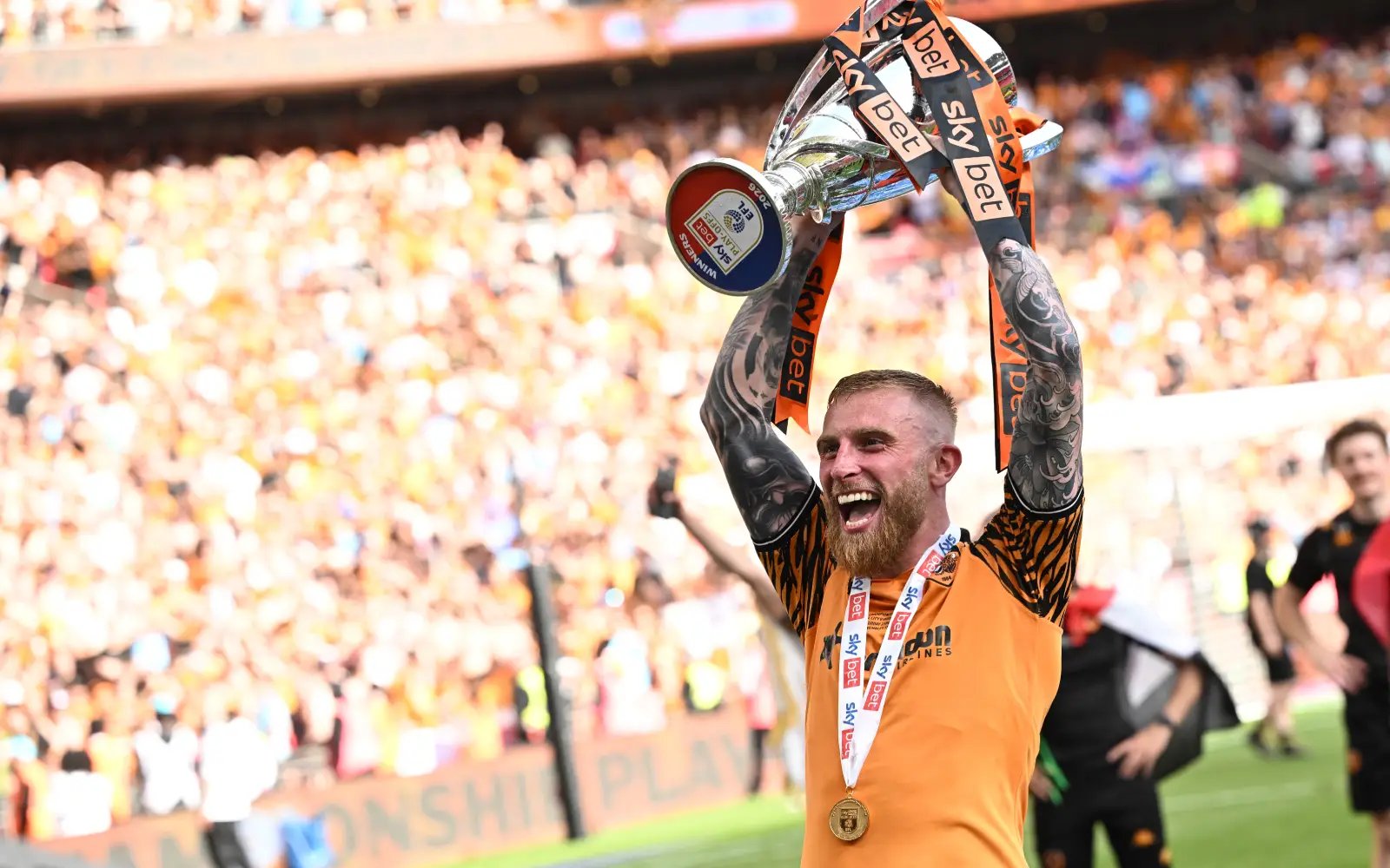 Hull promoted to Premier League after McBurnie strikes late in play-off final