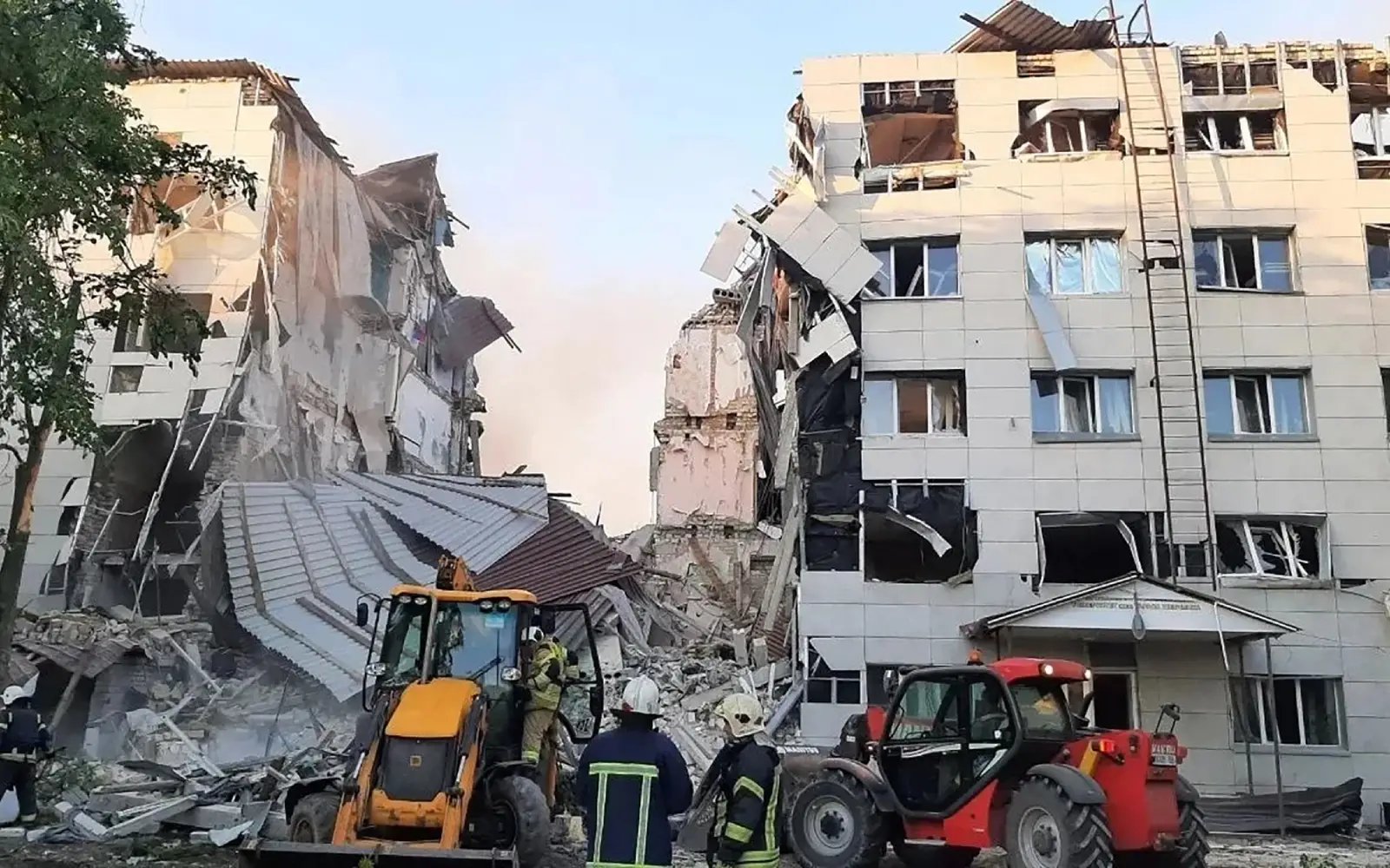 10 dead in Ukrainian strike on college in Russian-occupied town
